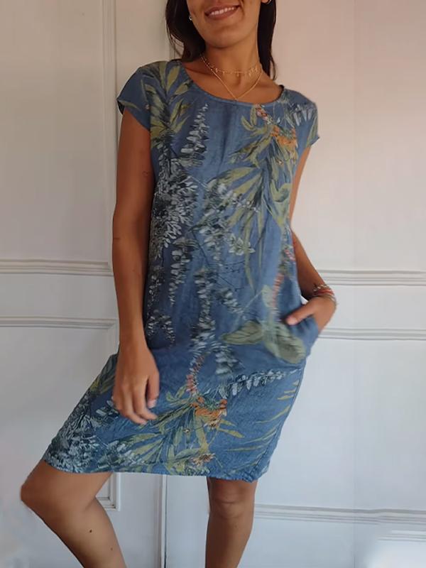 Anika | Round neckline Comfortable dress