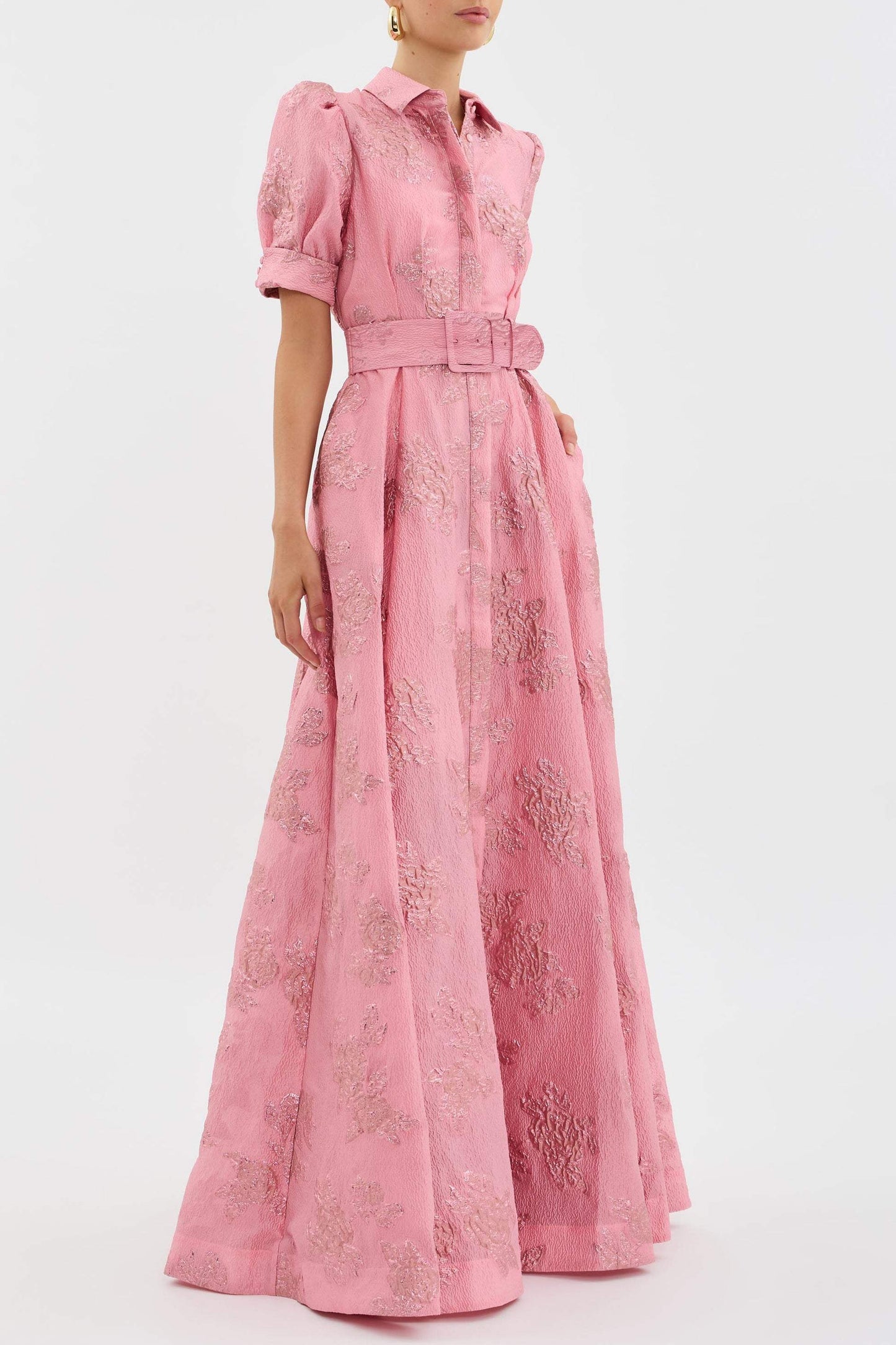 Vintage Rose Formal Waist Dress