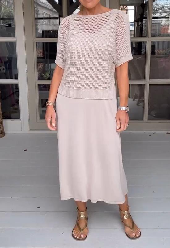 Manuela | Elegant Dress Blouse Set