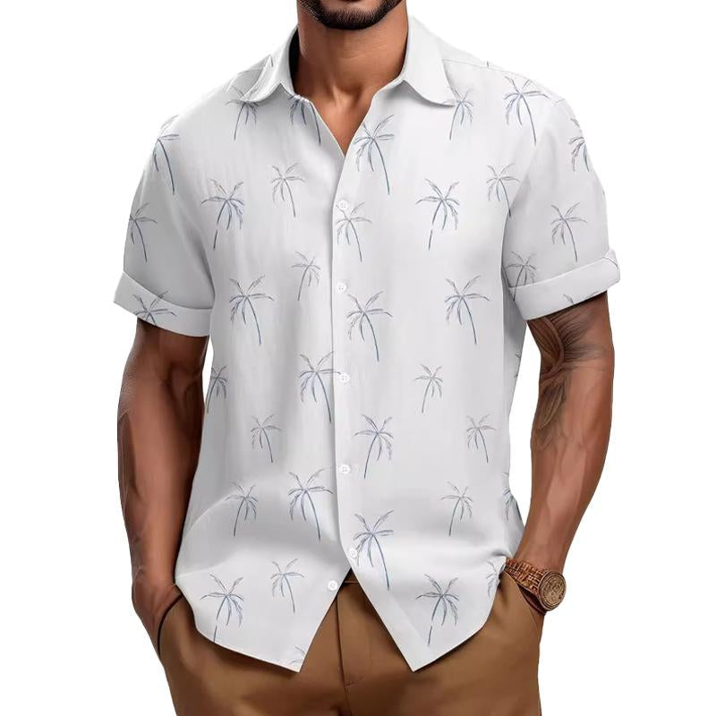 Classic Summer Aloha Print Shirt - Luxivelle