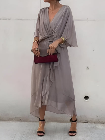 Women's V-Neckline Summer Dress