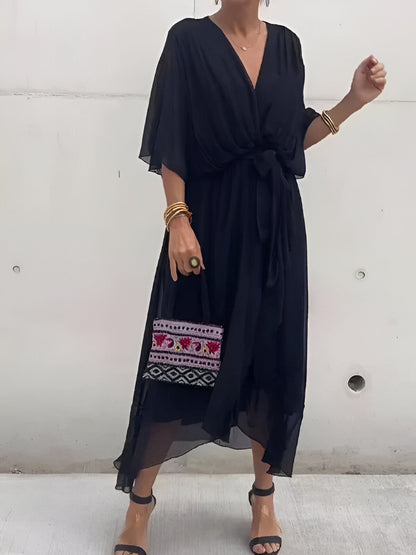 Women's V-Neckline Summer Dress