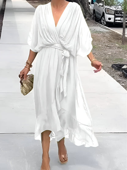Women's V-Neckline Summer Dress