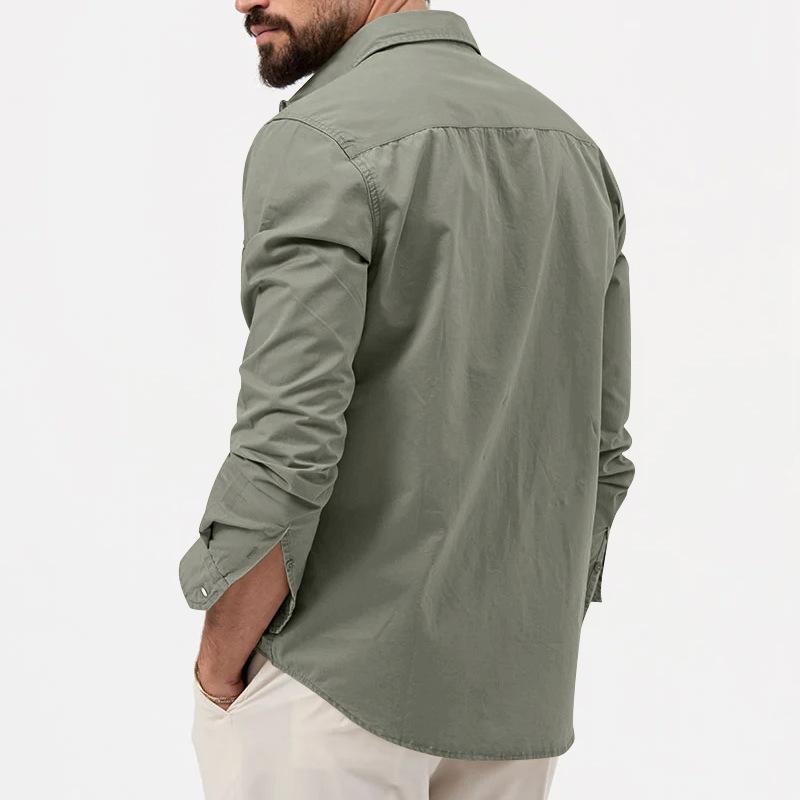 Stylish Mens Long Sleeve Combat Shirt