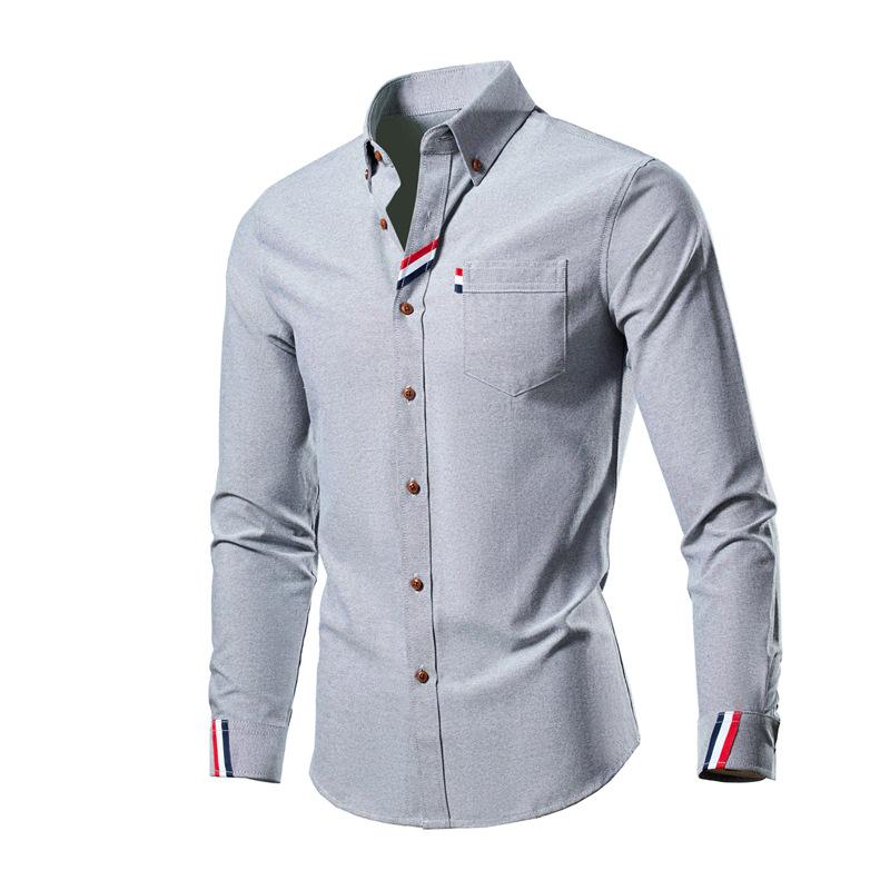 Relaxed Fit Button Down Men's Shirt