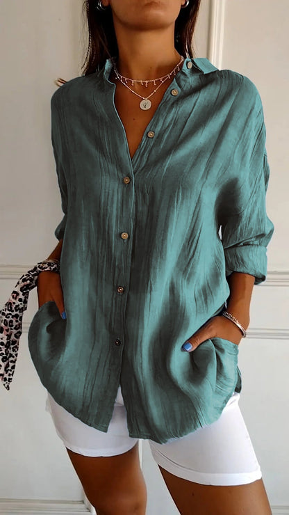 Classic Fit Women's Button Down Shirt