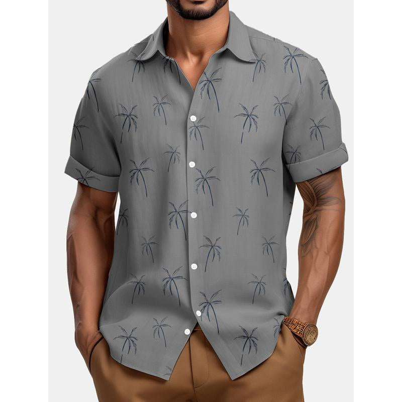 Classic Summer Aloha Print Shirt