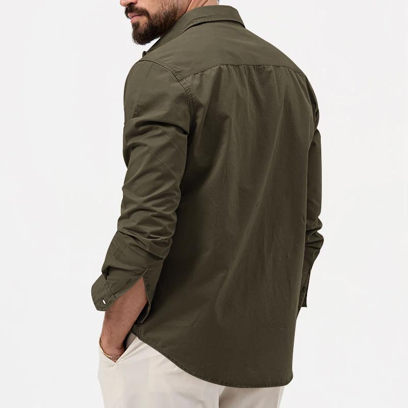 Stylish Mens Long Sleeve Combat Shirt