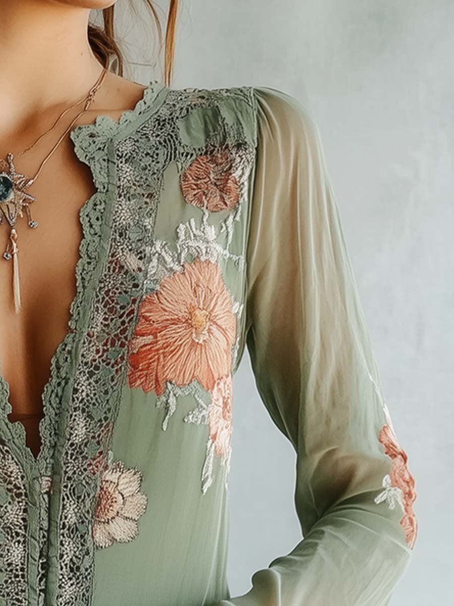 Vibrant Chic Women's Floral Top
