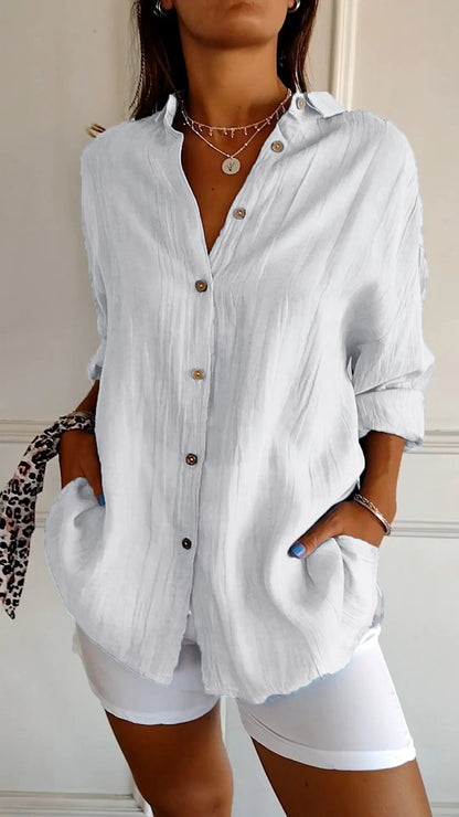 Classic Fit Women's Button Down Shirt