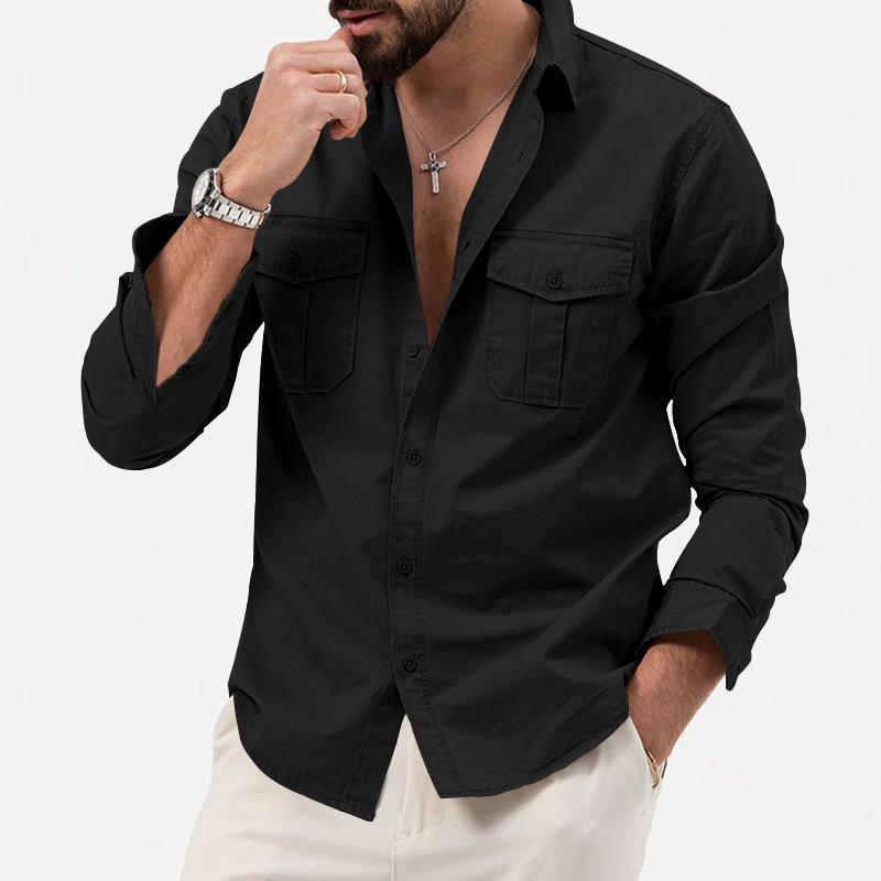Stylish Mens Long Sleeve Combat Shirt