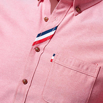 Relaxed Fit Button Down Men's Shirt