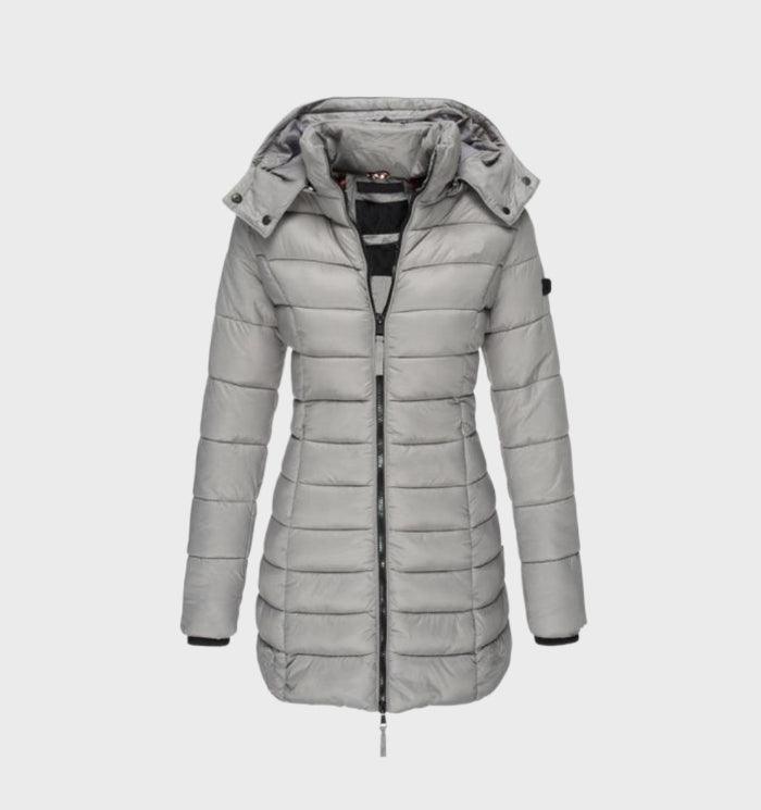 Classic Parka Coat for Ladies with Simple Design