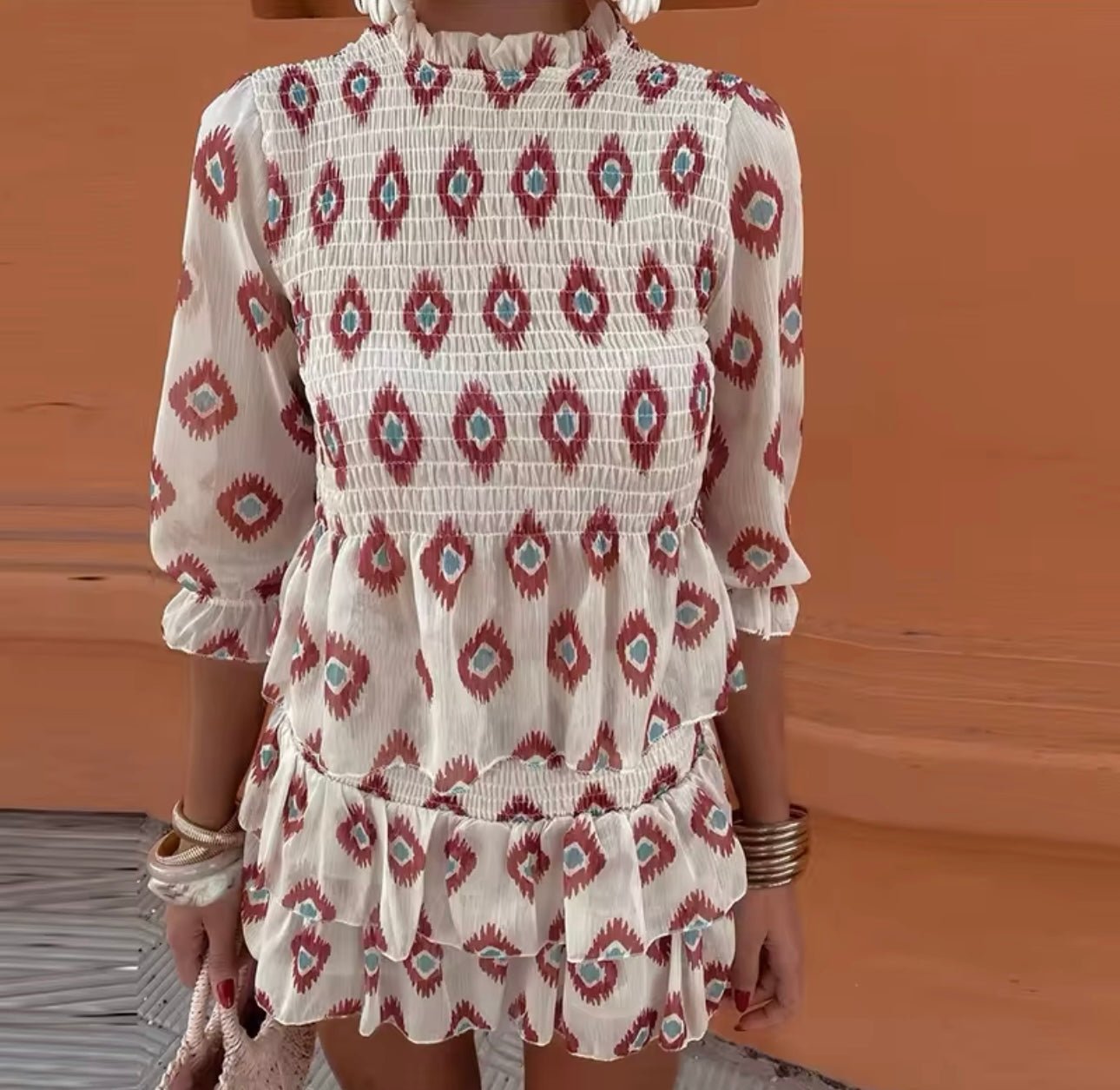 Classic Mini Floral Dress