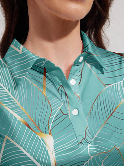 Vibrant Summer Golf Polo Shirt UPF50+