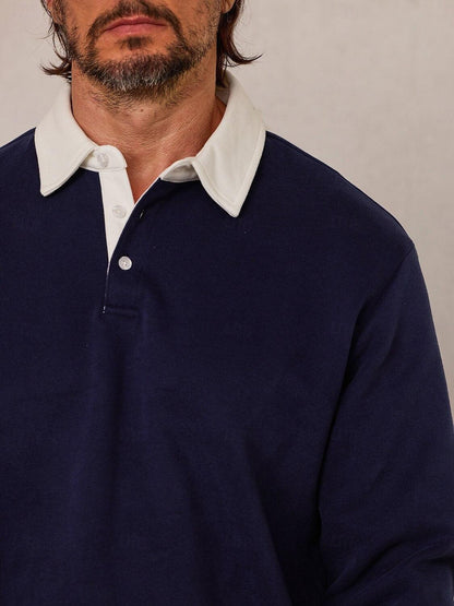 Classic Men's Golf Collar Sweatshirt