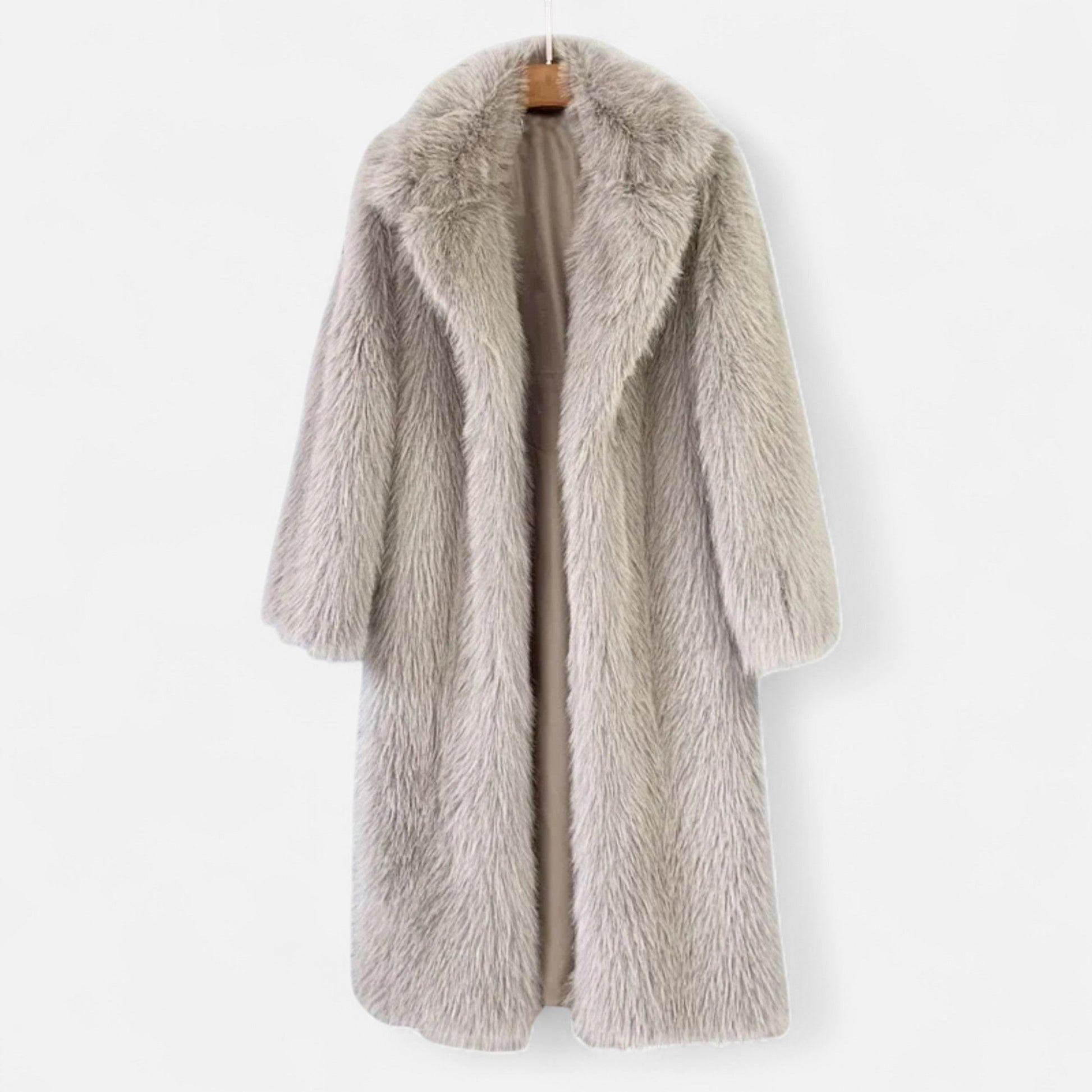 Luxurious Faux Fur Ladies Winter Coat - Luxivelle