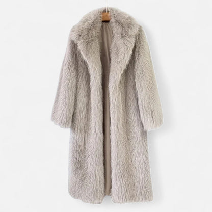 Luxurious Faux Fur Ladies Winter Coat - Luxivelle