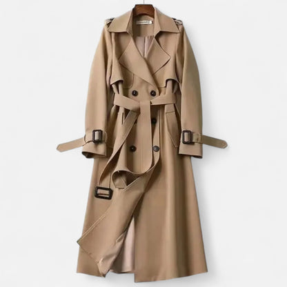 Ladies Long Waterproof Trench Coat