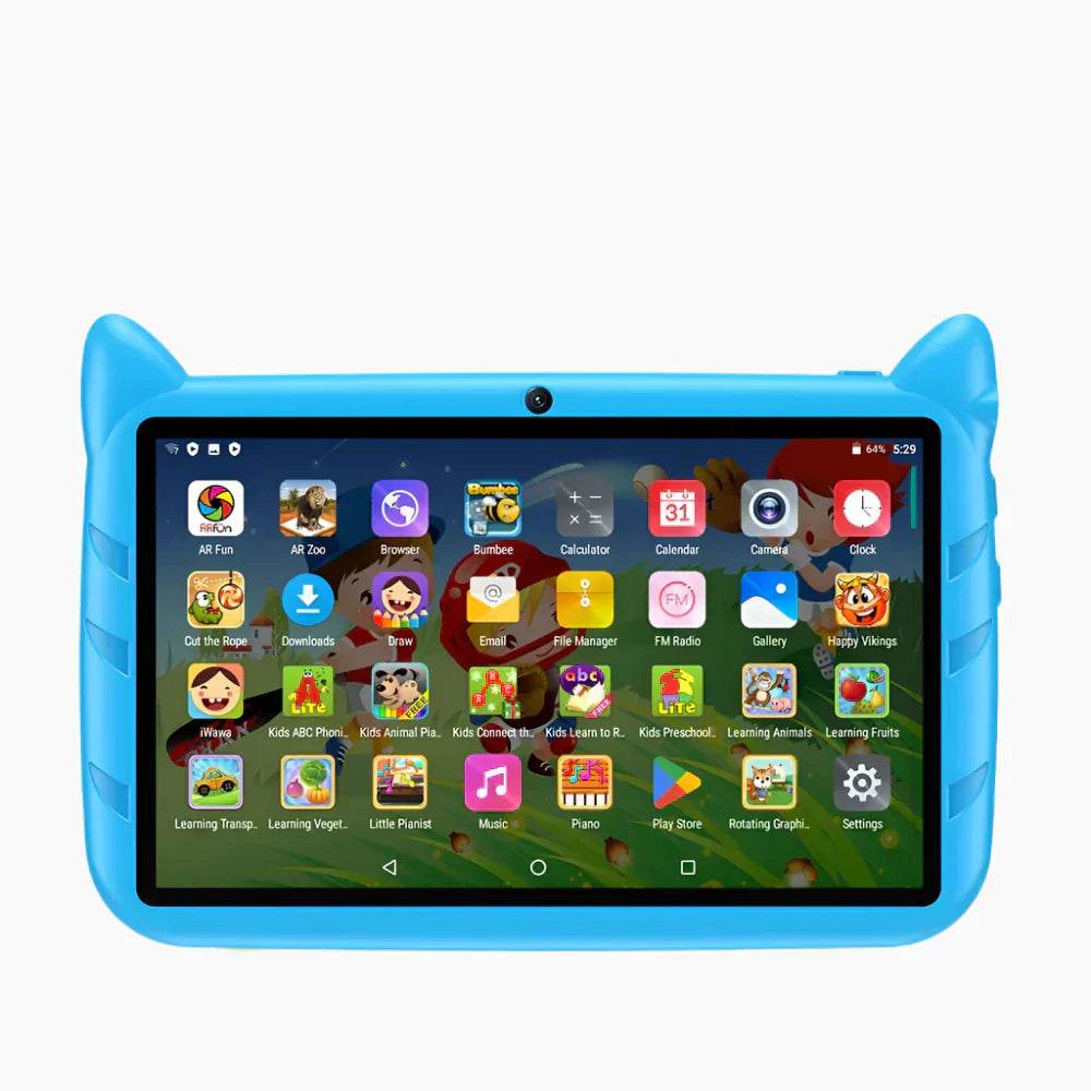 Fun Learning Tablet for Kids - 7 Inch Android WiFi - Luxivelle