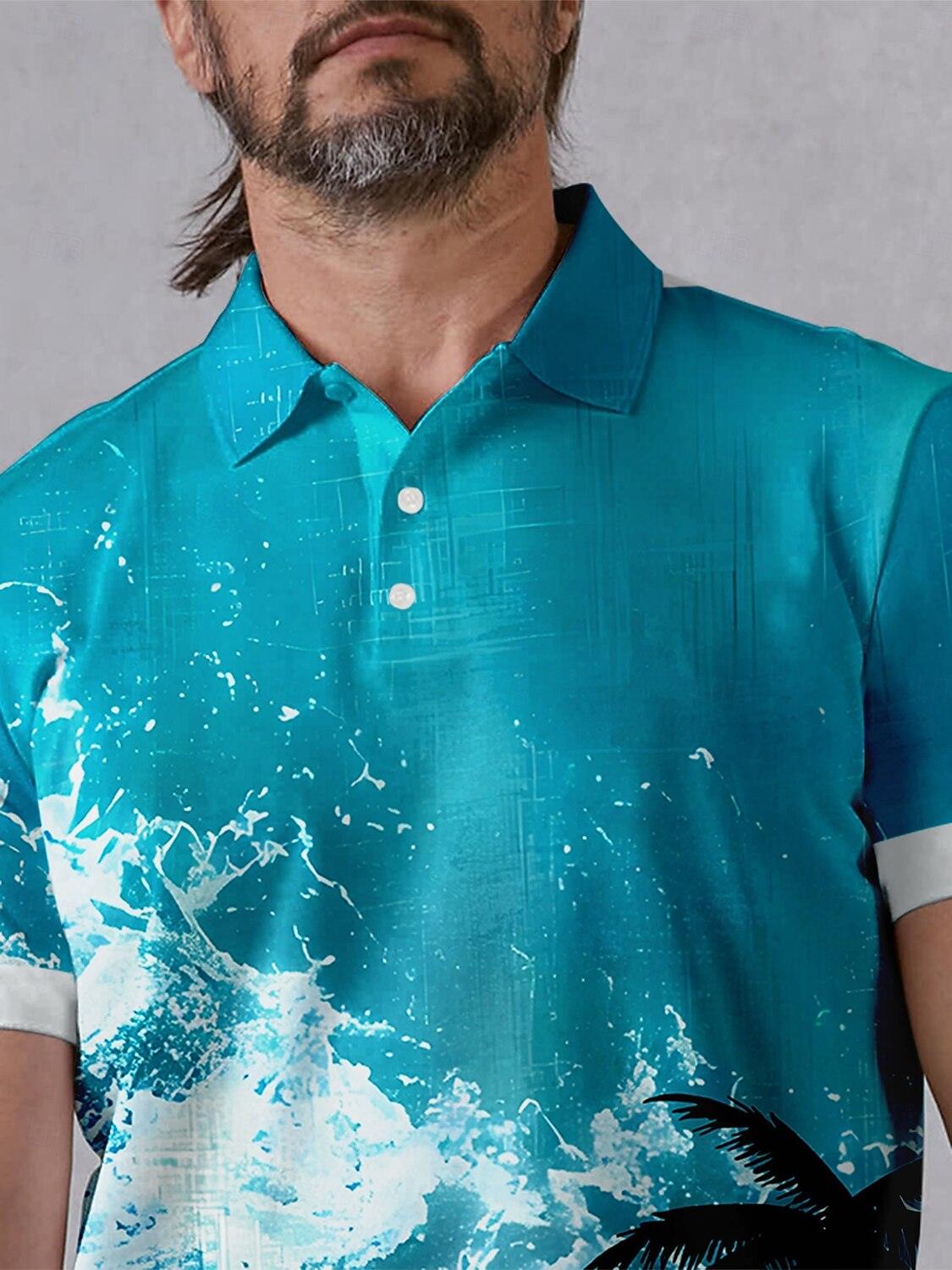 Cool Summer Men's Polo Shirt UPF50+