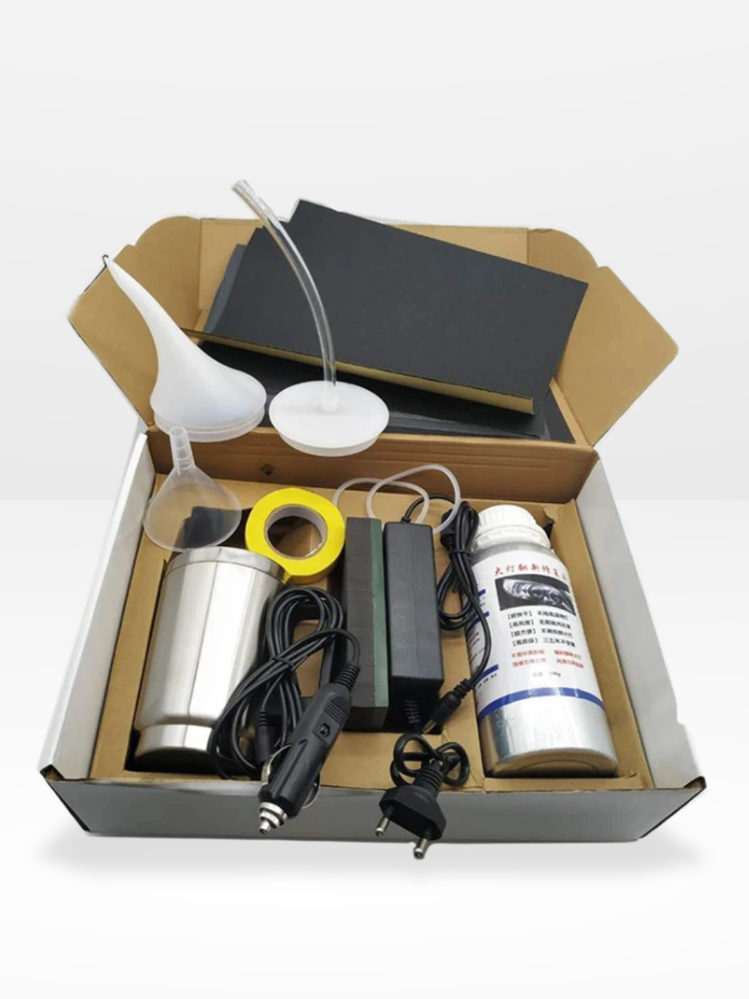 Premium Car Headlight Refurbish Kit