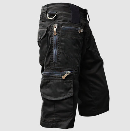 Reliable Cotton Multi Pocket Work Shorts - Luxivelle