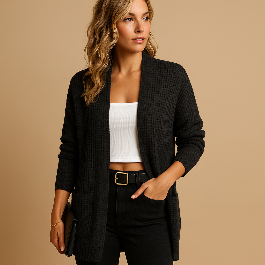 Cozy Pocketed Vest for Women - Luxivelle