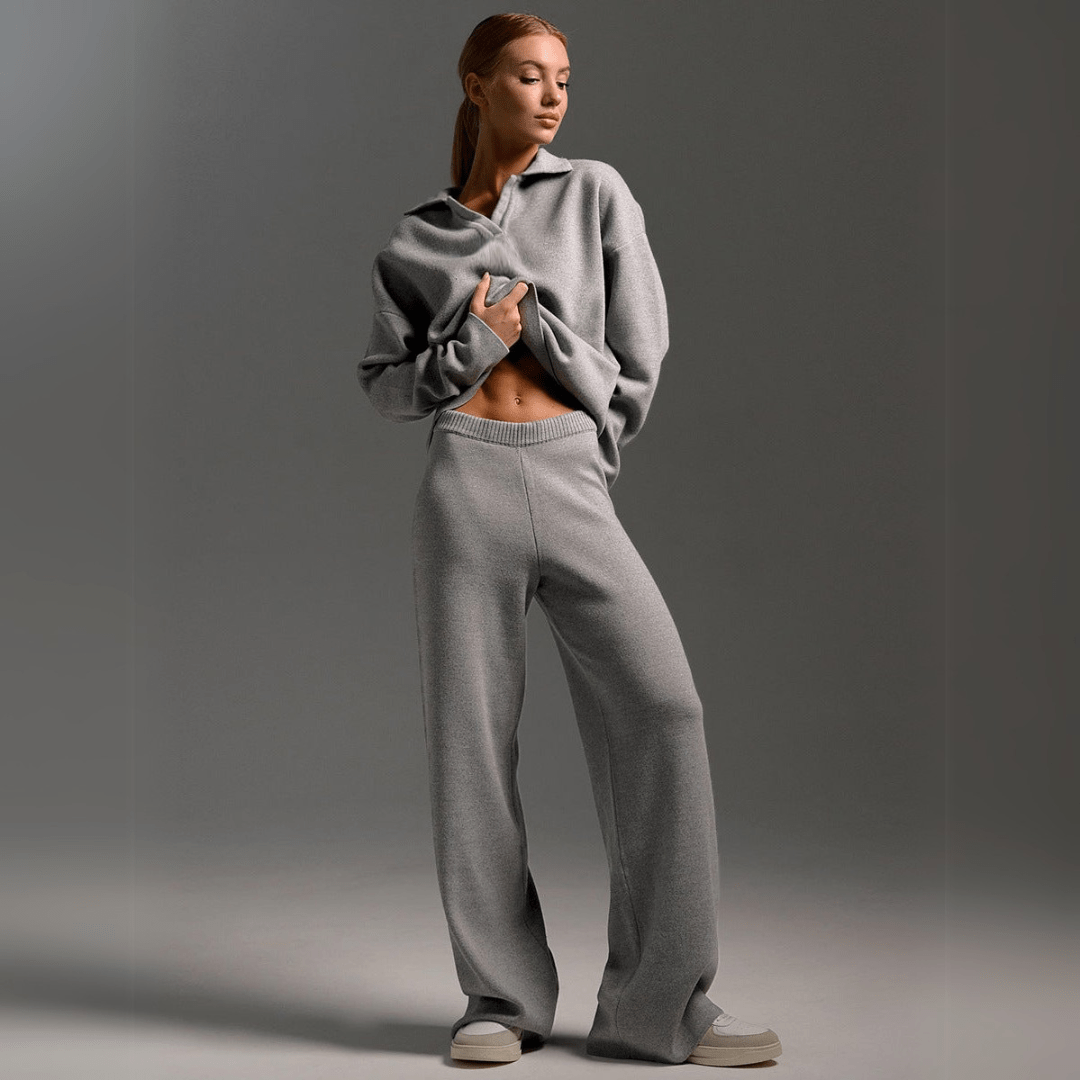 Cozy Women's Knit Jogger Suit
