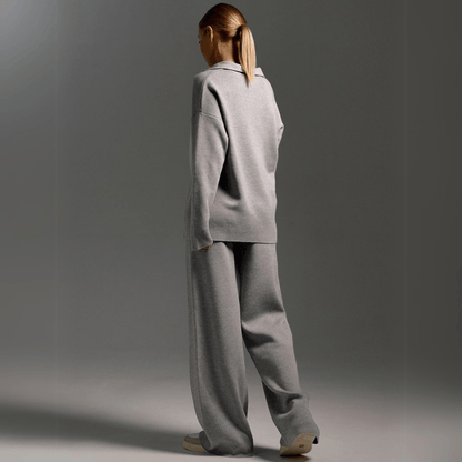 Cozy Women's Knit Jogger Suit