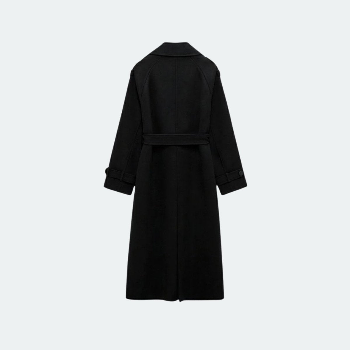 Classic Ladies Long Wool Overcoat