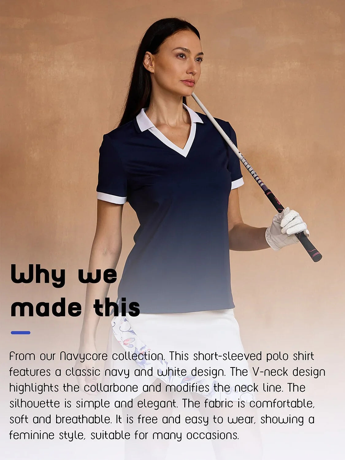 Classic Blue Striped Short Sleeve Polo Shirt