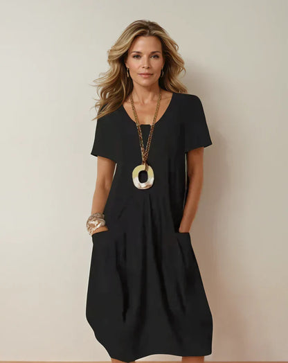 Simple Relaxed Fit Summer Dress