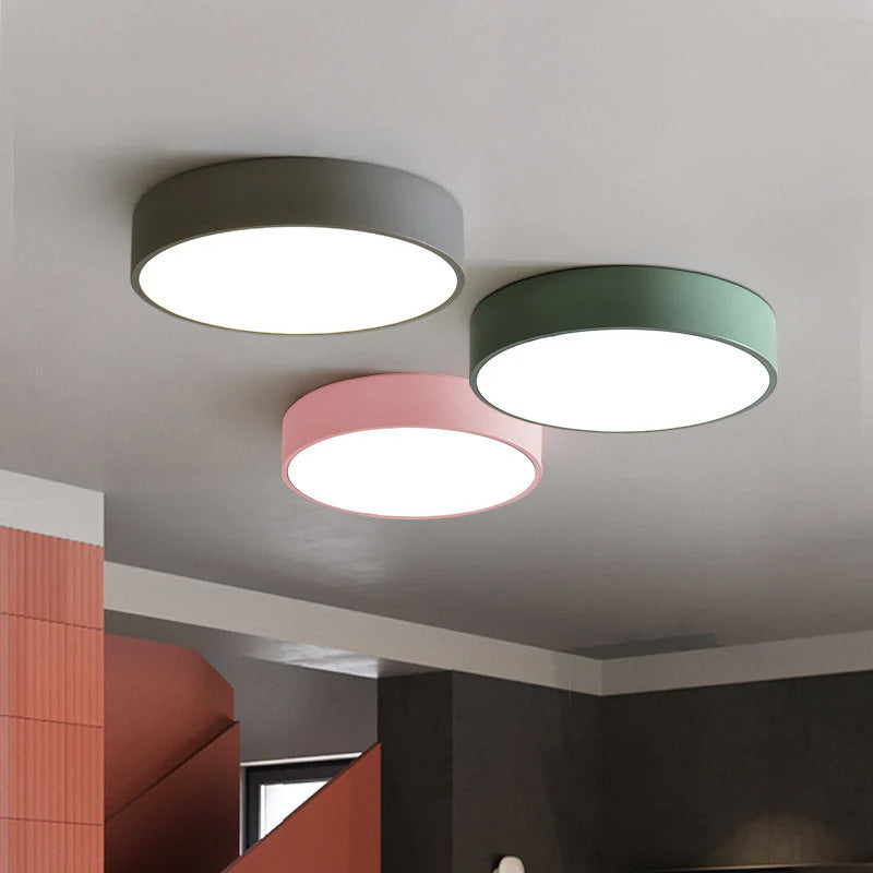 Round Indoor LED Ceiling Light Fixture - Luxivelle