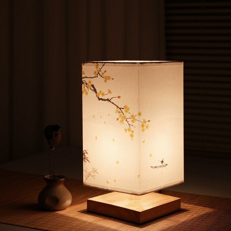 Simple Wood Table Light – Nordic Style Lamp