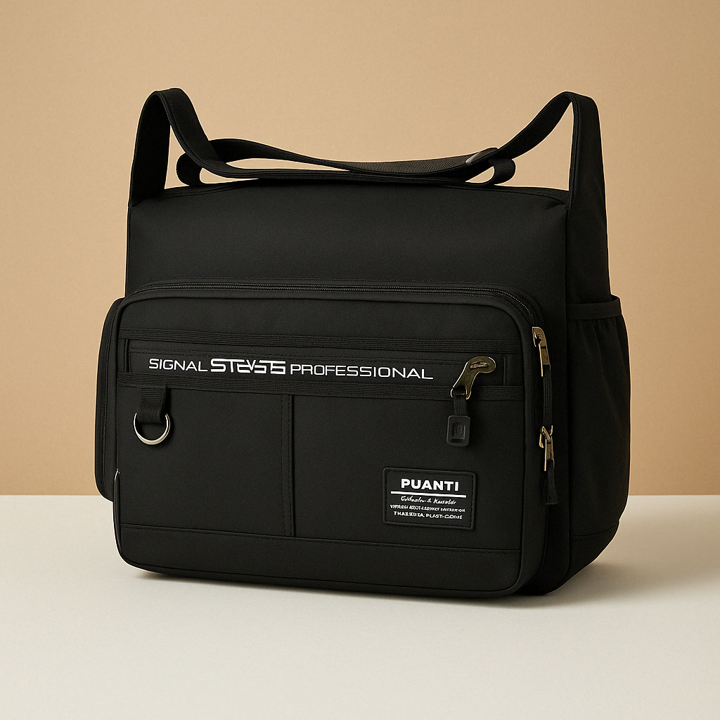 Secure Mens Crossbody Laptop Bag - Luxivelle