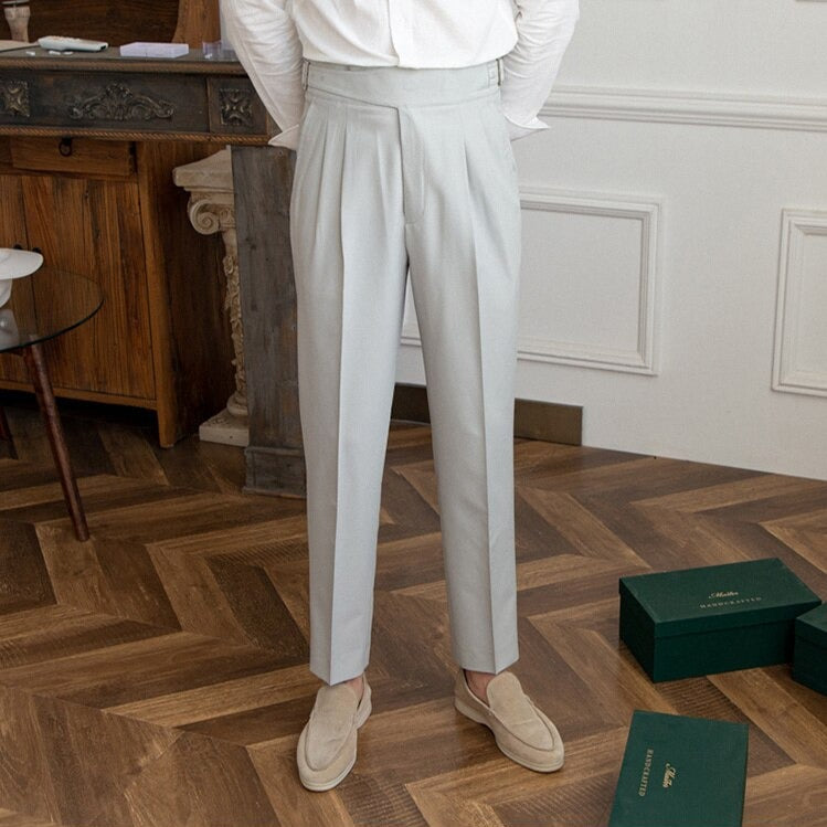 Classic Fit Straight Leg Men's Pants
