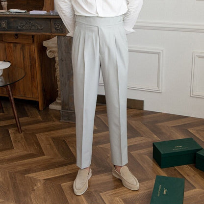 Classic Fit Straight Leg Men's Pants