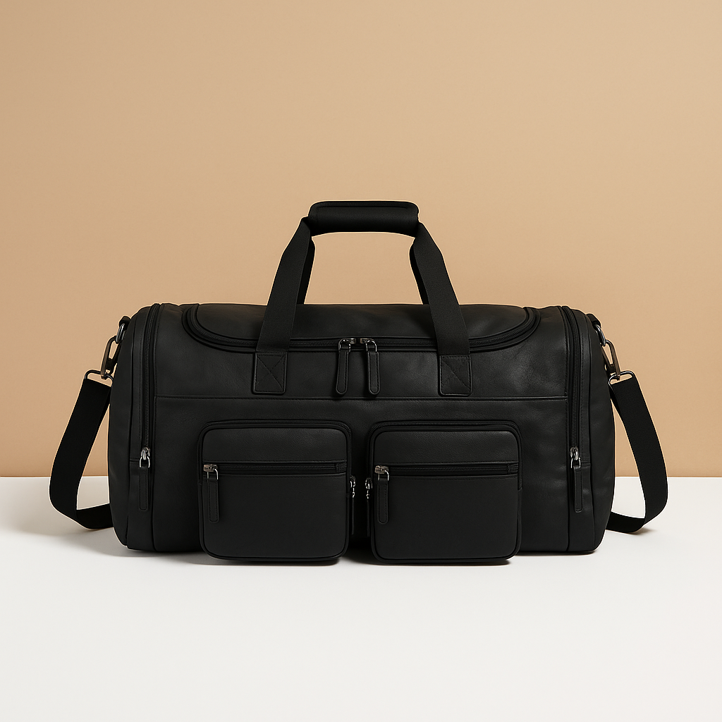 Stylish Mens Travel Bag with Multiple Pockets - Luxivelle