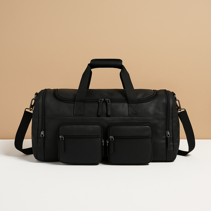 Stylish Mens Travel Bag with Multiple Pockets - Luxivelle