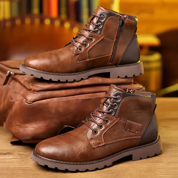 Knox | Black Leather Boots for Men 1