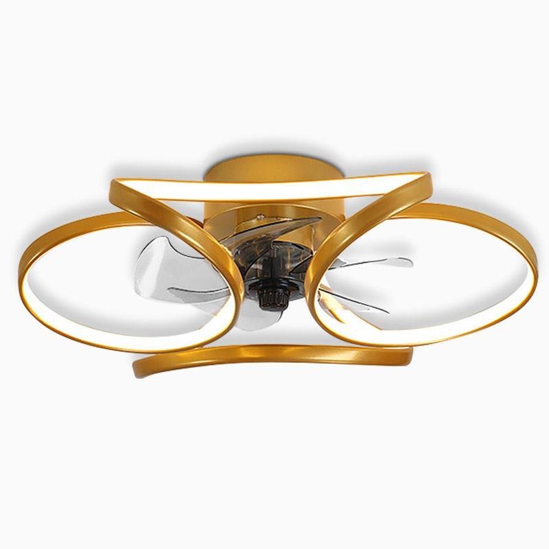 Sleek LED Ceiling Fan Light Fixture - Luxivelle