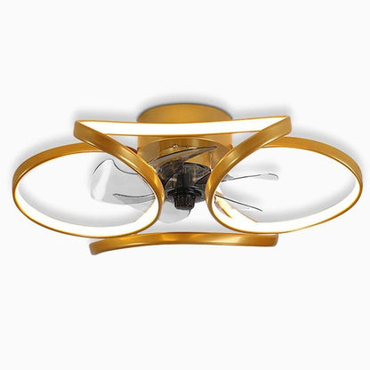 Sleek LED Ceiling Fan Light Fixture - Luxivelle