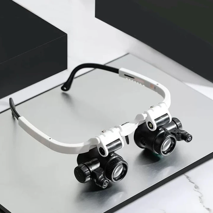 Bright Lighted Magnifying Glasses for Detail Work - Luxivelle