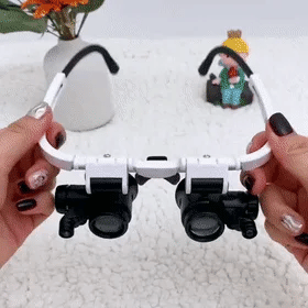 Precise LED Magnifying Reading Glasses - Luxivelle