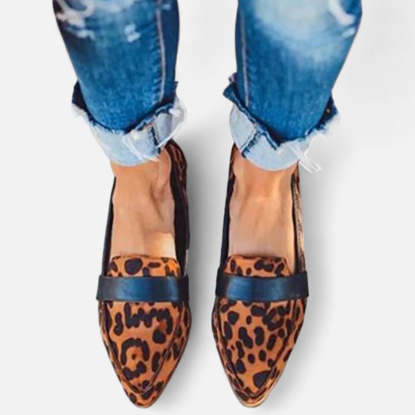 Ladies Classic Pointed Slip-On Shoes