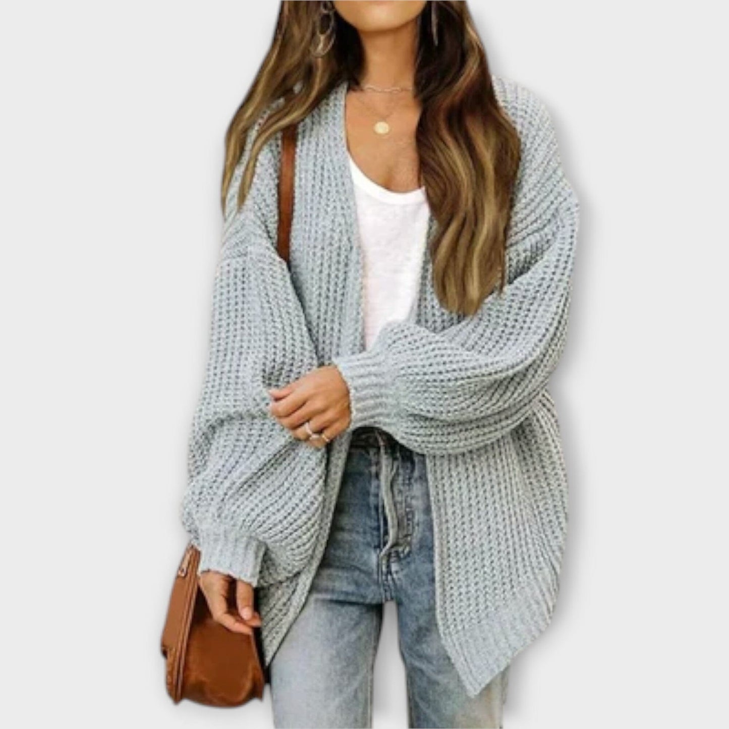 Relaxed Fit Cozy Cardigan Sweater