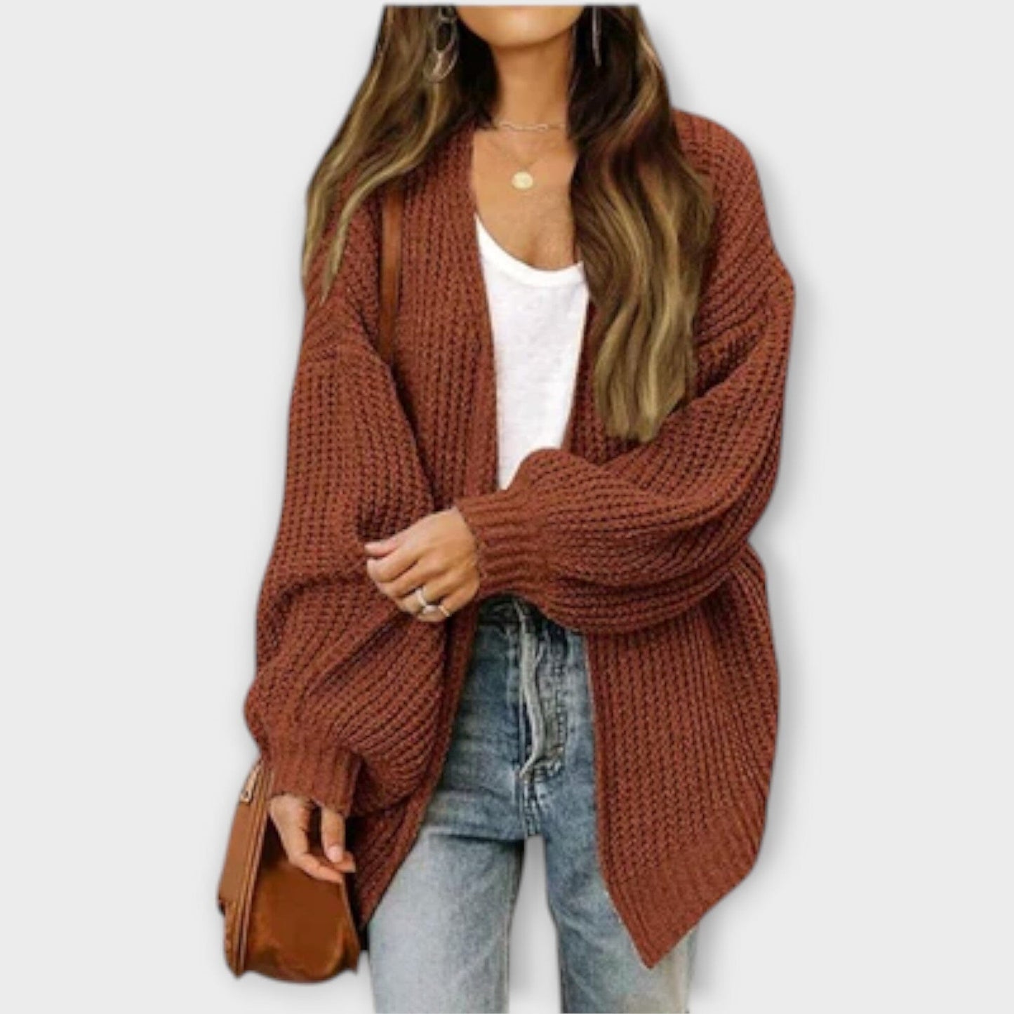 Relaxed Fit Cozy Cardigan Sweater
