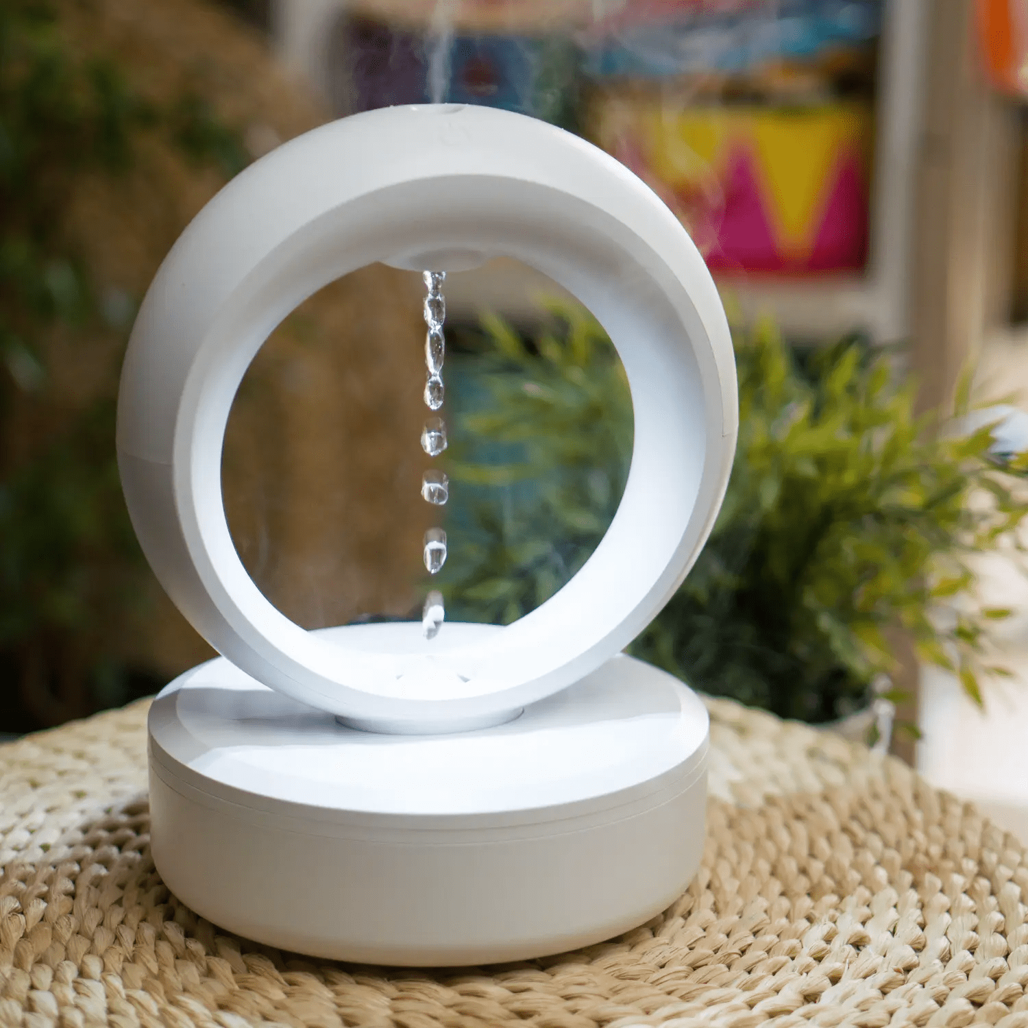 Cool Mist Ultrasonic Humidifier with Colorful LED - Luxivelle
