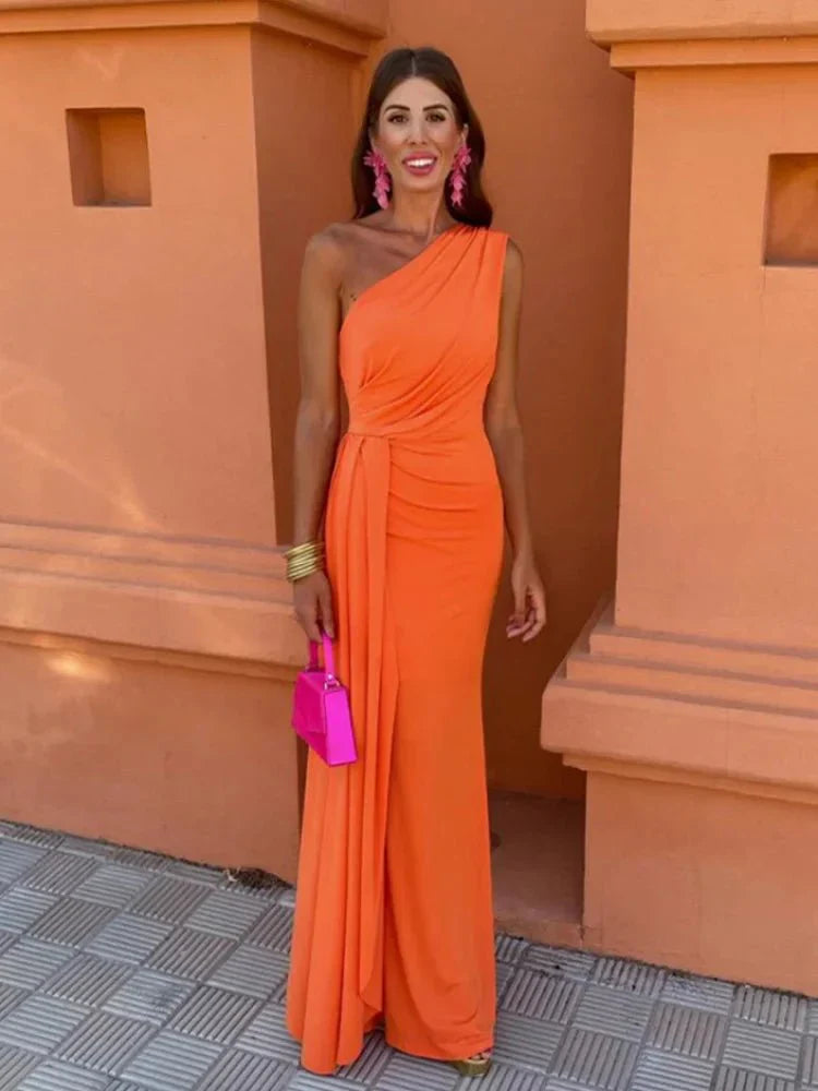 Chic Twist Midi Dress - Luxivelle